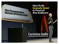 Conheça os segredos das apresentações de Steve Jobs